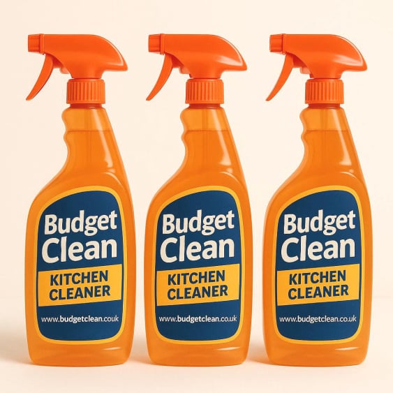 Kitchen Cleaner Spray Budget Clean www.budgetclean.co.uk 